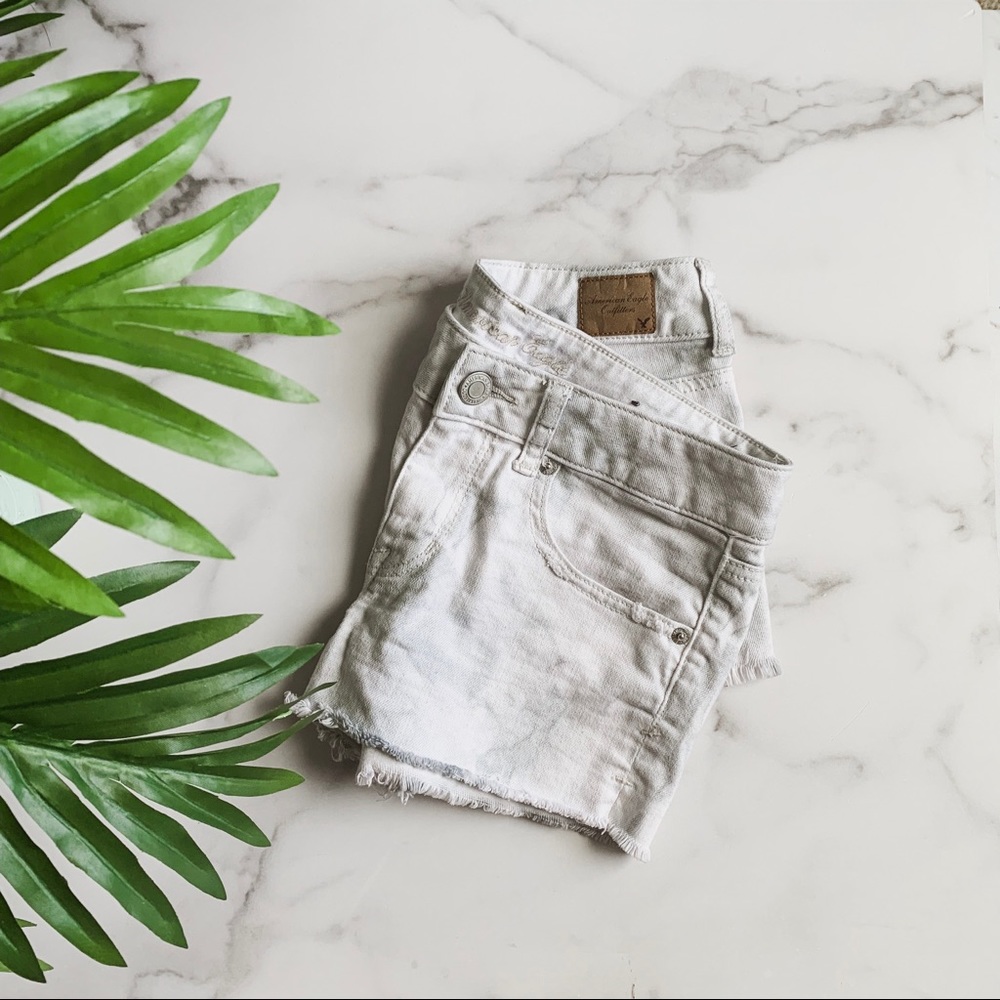AMERICAN EAGLE | acid wash shorts